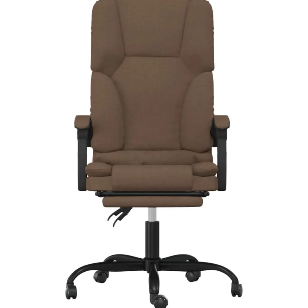 vidaXL Fauteuil de massage inclinable de bureau Tissu