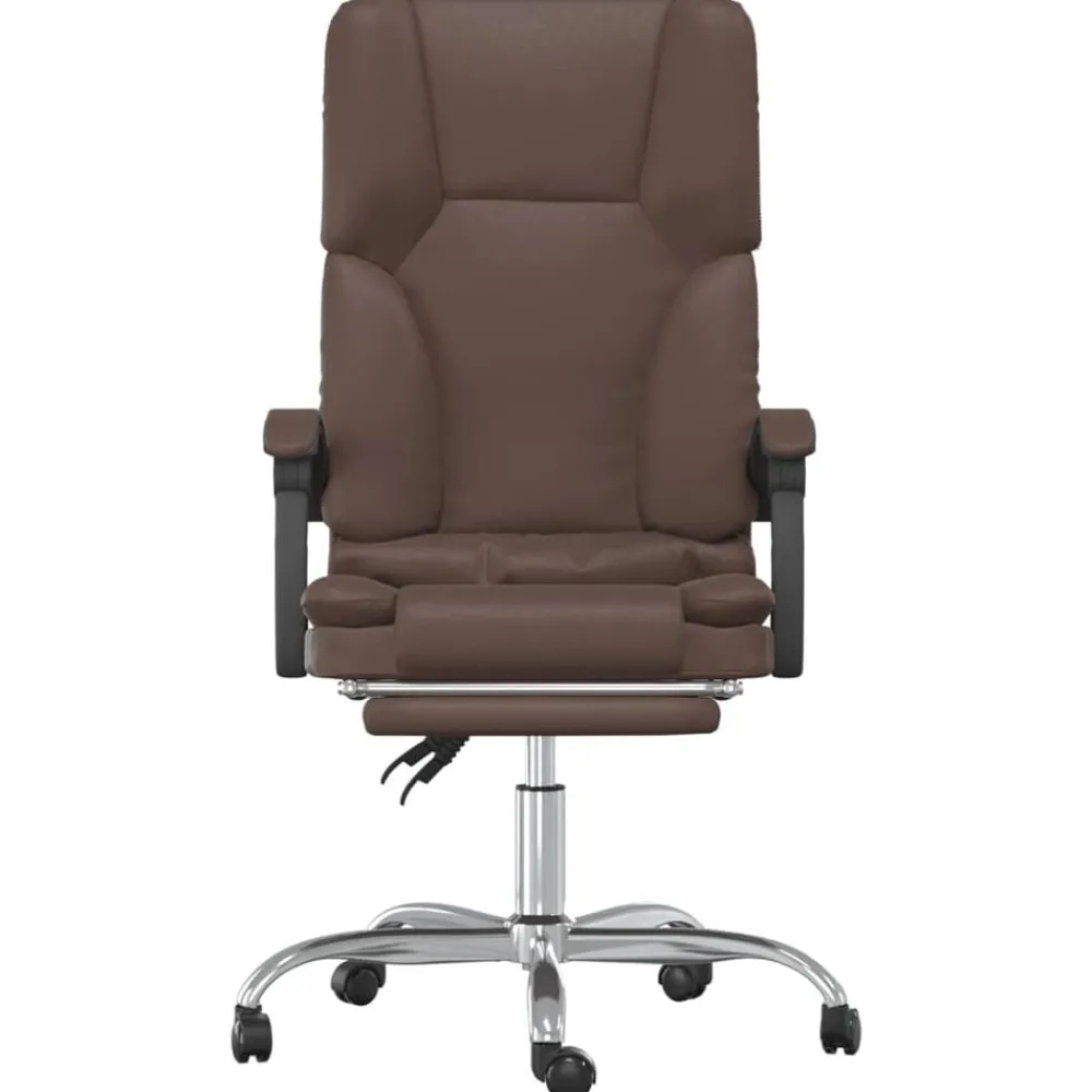 vidaXL Fauteuil de massage inclinable de bureau Similicuir