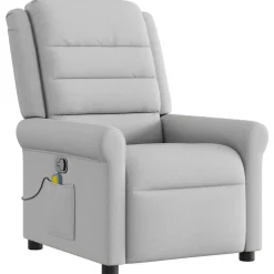 vidaXL Fauteuil de massage inclinable tissu