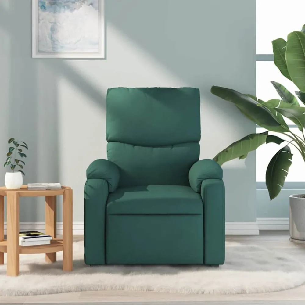 vidaXL Fauteuil de massage inclinable Tissu