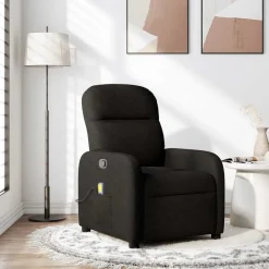 vidaXL Fauteuil de massage inclinable Tissu