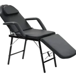 Santé & Beauté-vidaXL Fauteuil de massage pour traitement facial Simili-cuir Noir