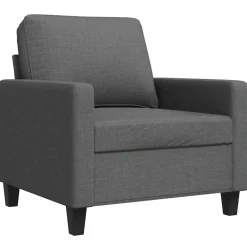 vidaXL Fauteuil 60 cm Tissu