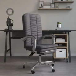 vidaXL Fauteuil inclinable de bureau Similicuir