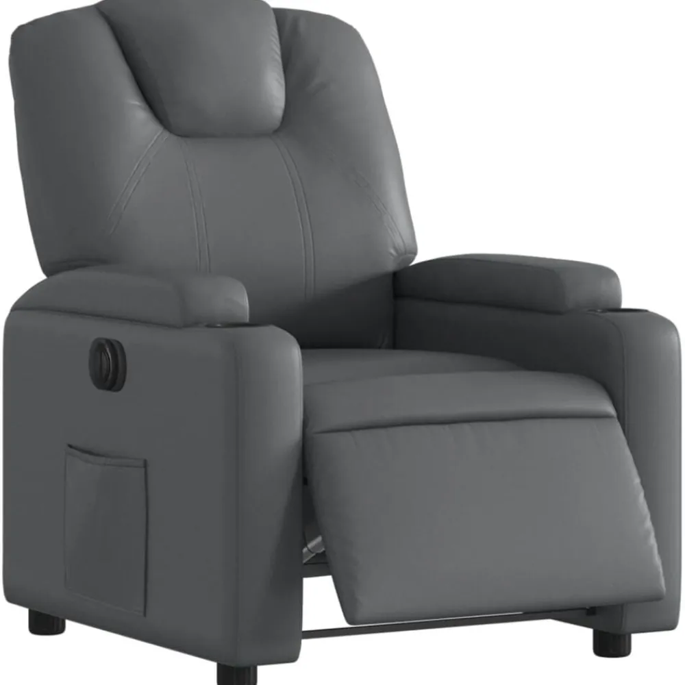 vidaXL Fauteuil inclinable électrique Similicuir