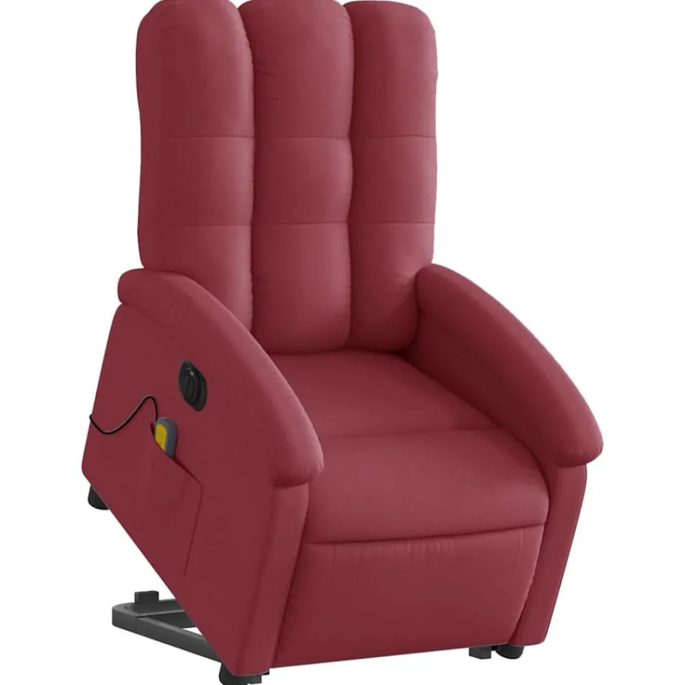 vidaXL Fauteuil inclinable de massage électrique Tissu