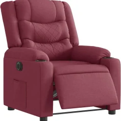 vidaXL Fauteuil inclinable électrique Tissu