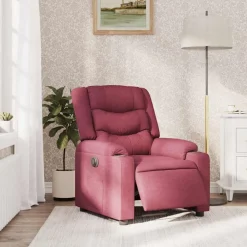 vidaXL Fauteuil inclinable électrique Tissu