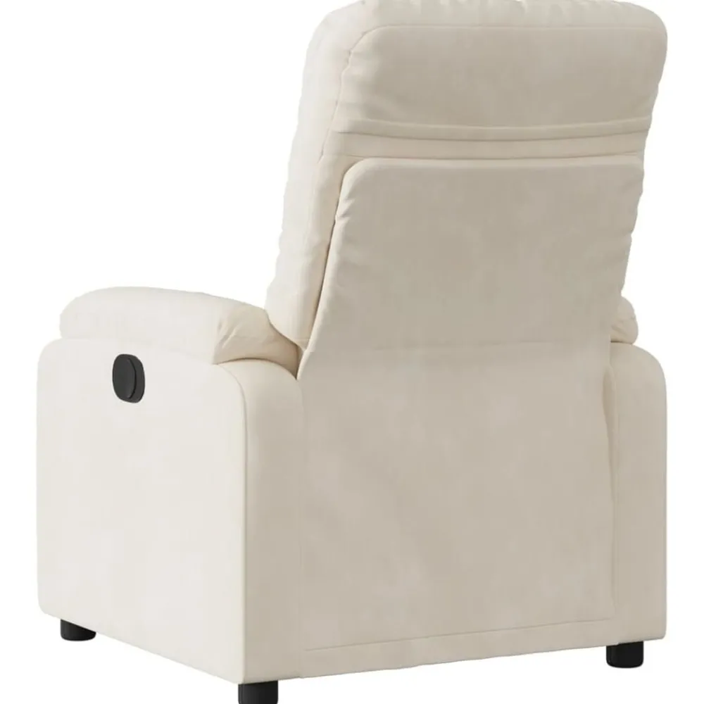 vidaXL Fauteuil inclinable tissu microfibre