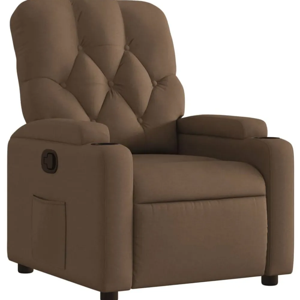 vidaXL Fauteuil inclinable Tissu