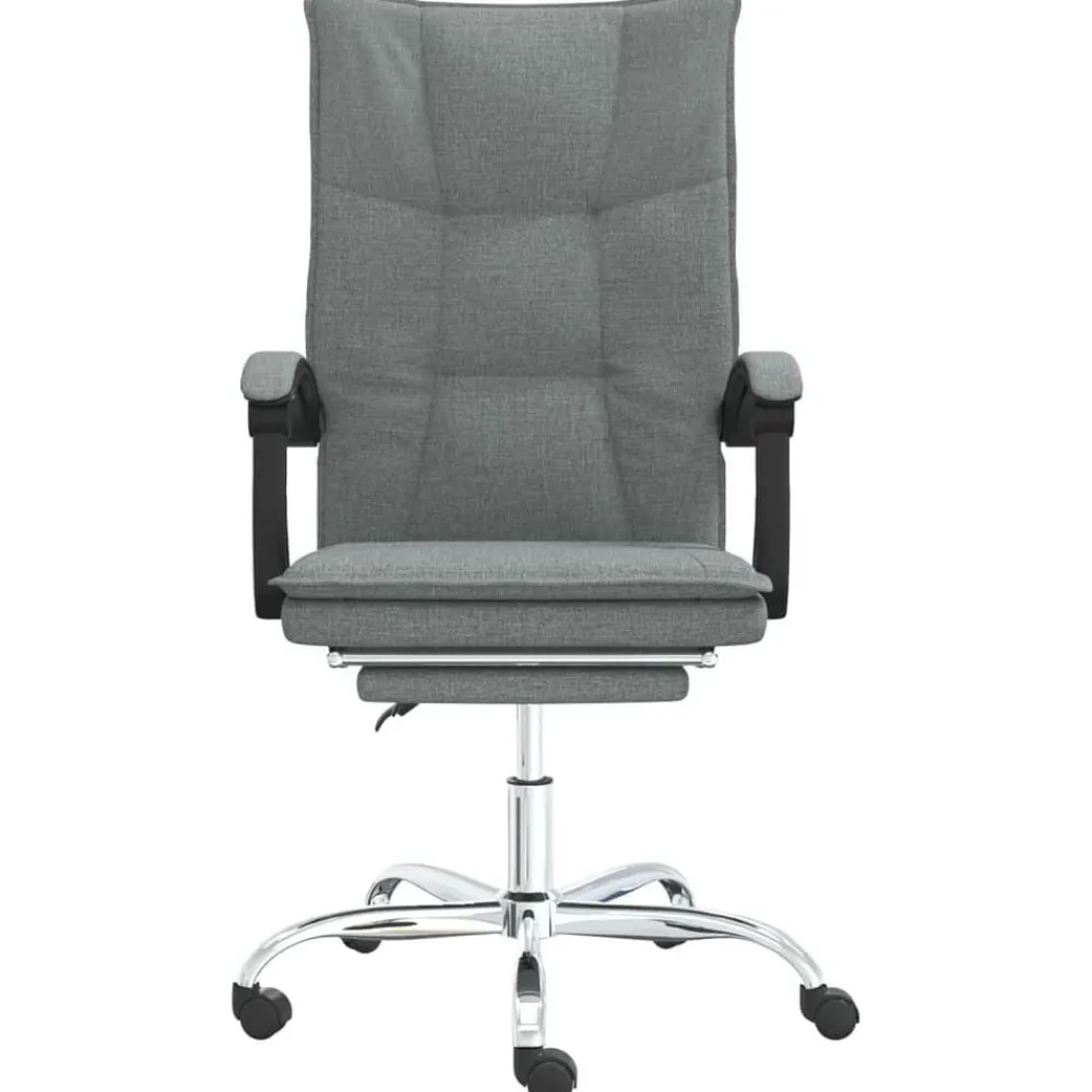 vidaXL Fauteuil inclinable de bureau Tissu
