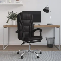 vidaXL Fauteuil inclinable de bureau Similicuir