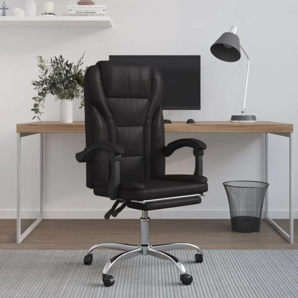 vidaXL Fauteuil inclinable de bureau Similicuir
