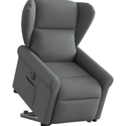 vidaXL Fauteuil inclinable électrique tissu