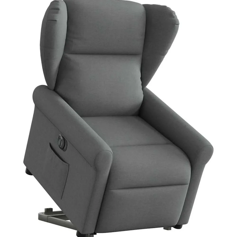vidaXL Fauteuil inclinable électrique tissu