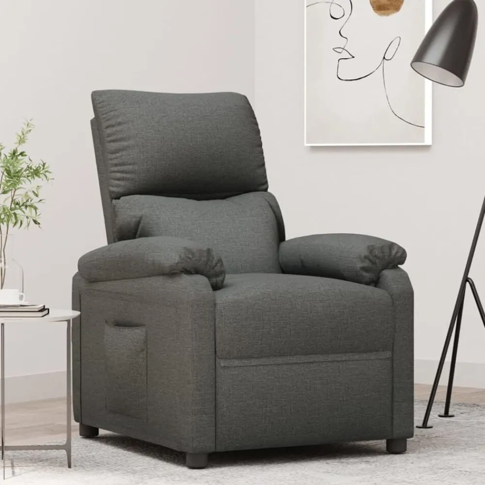 vidaXL Fauteuil inclinable Tissu