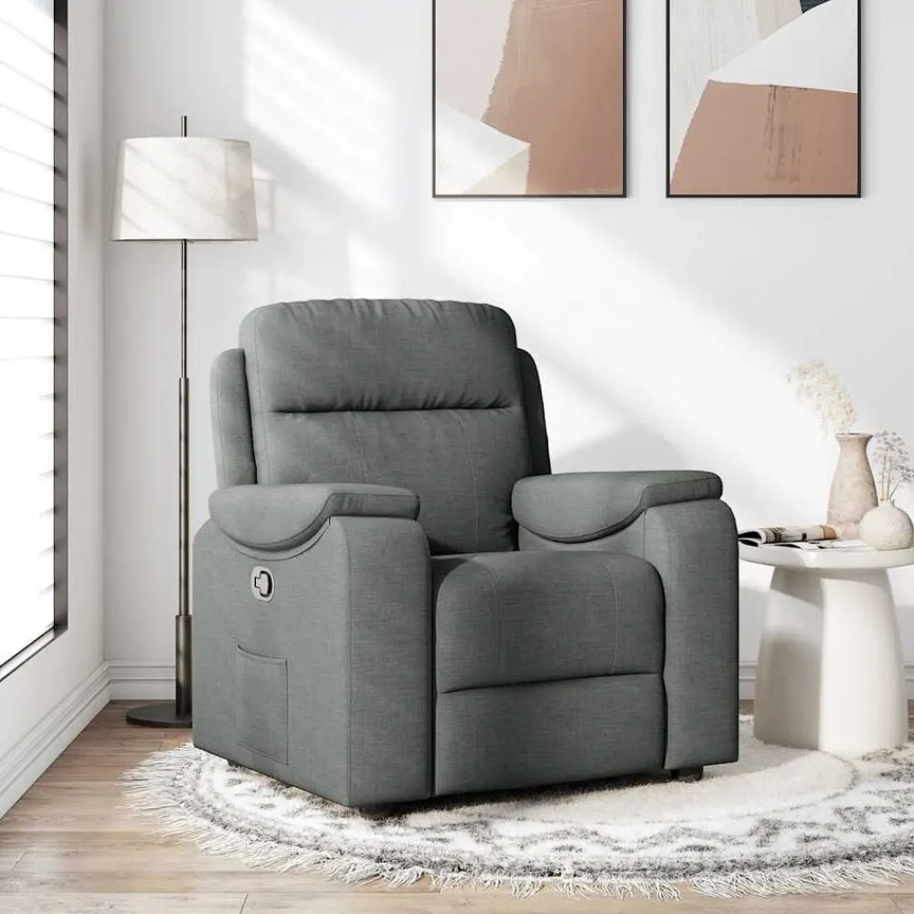 vidaXL Fauteuil inclinable Tissu