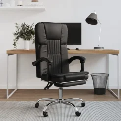 vidaXL Fauteuil inclinable de bureau Similicuir