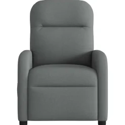 vidaXL Fauteuil inclinable de massage en tissu