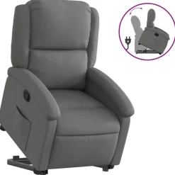 vidaXL Fauteuil inclinable Tissu