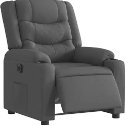 vidaXL Fauteuil inclinable électrique Tissu