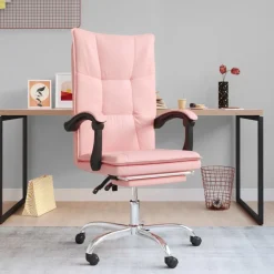 vidaXL Fauteuil inclinable de bureau Similicuir