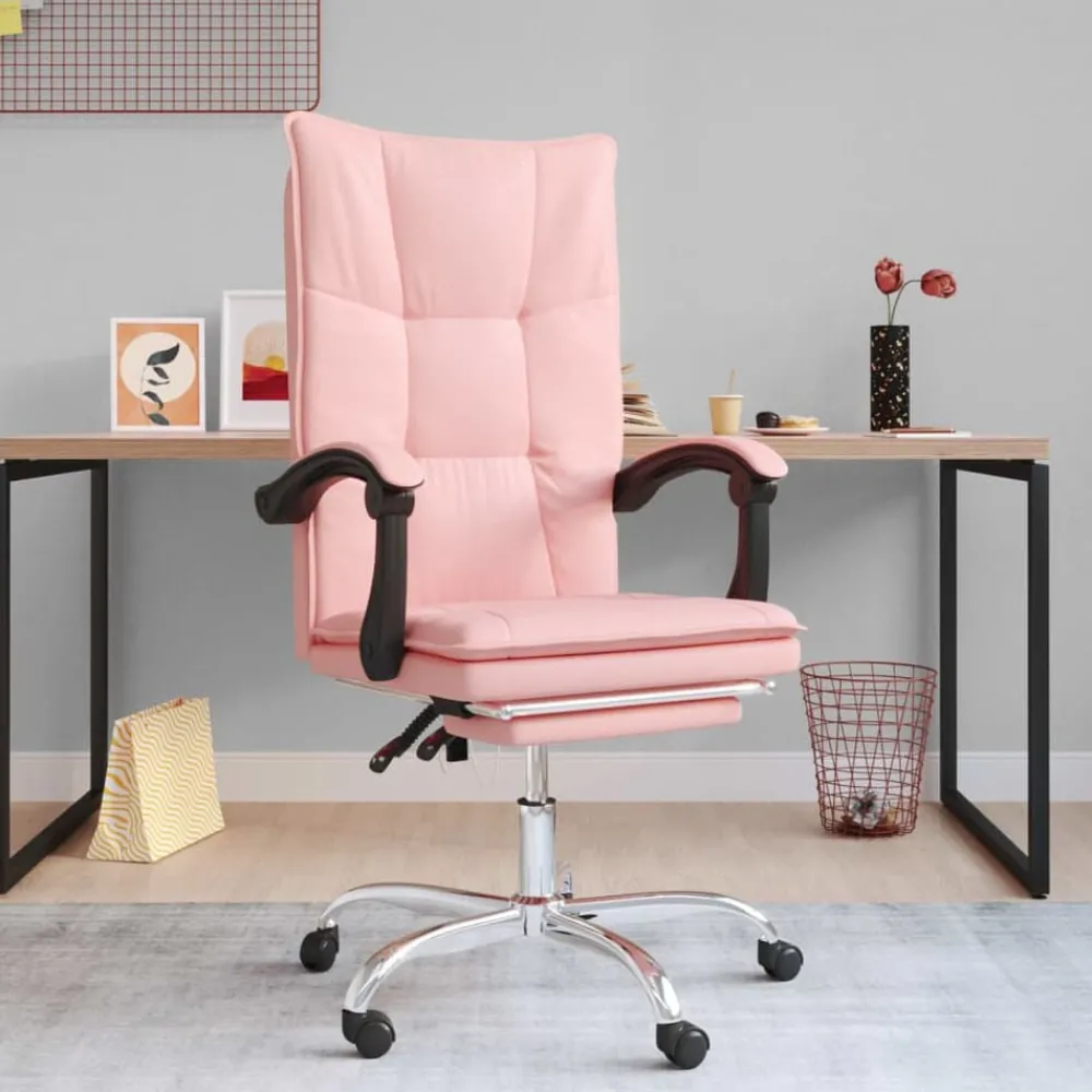 vidaXL Fauteuil inclinable de bureau Similicuir