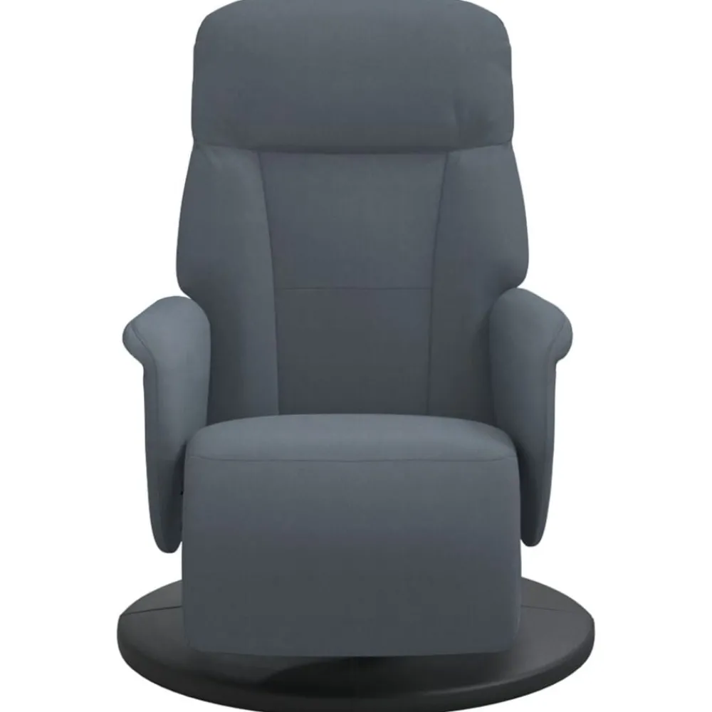 vidaXL Fauteuil inclinable avec repose-pied velours
