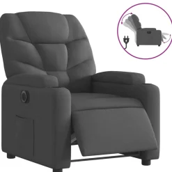 vidaXL Fauteuil inclinable électrique Tissu