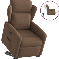 vidaXL Fauteuil inclinable électrique tissu