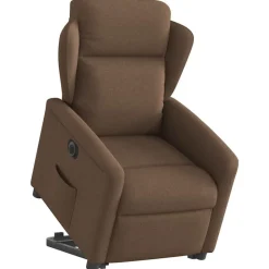 vidaXL Fauteuil inclinable électrique tissu