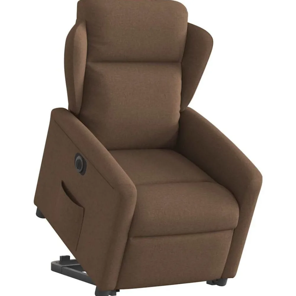 vidaXL Fauteuil inclinable électrique tissu