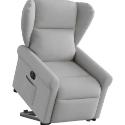 vidaXL Fauteuil inclinable électrique tissu