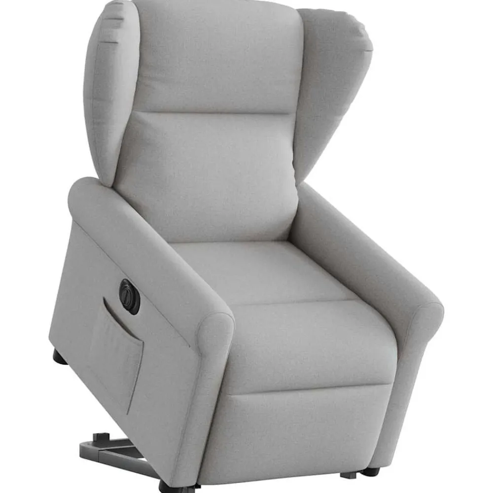 vidaXL Fauteuil inclinable électrique tissu