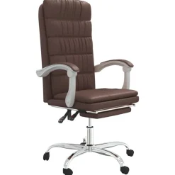 vidaXL Fauteuil inclinable de bureau Similicuir