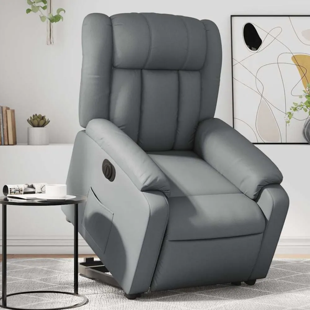 vidaXL Fauteuil inclinable électrique similicuir