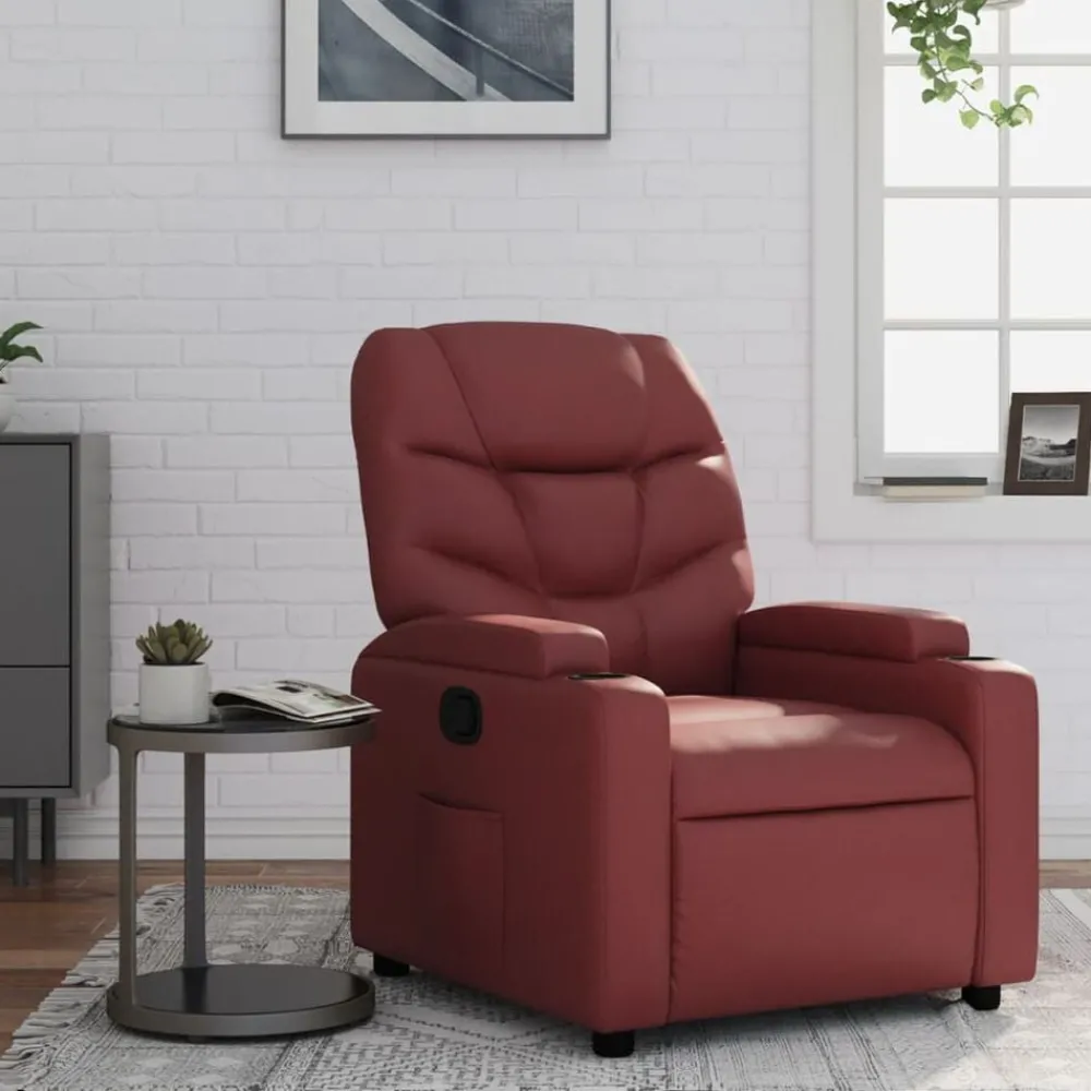 vidaXL Fauteuil inclinable Similicuir