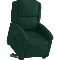 vidaXL Fauteuil inclinable électrique velours
