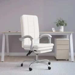 vidaXL Fauteuil inclinable de bureau Similicuir