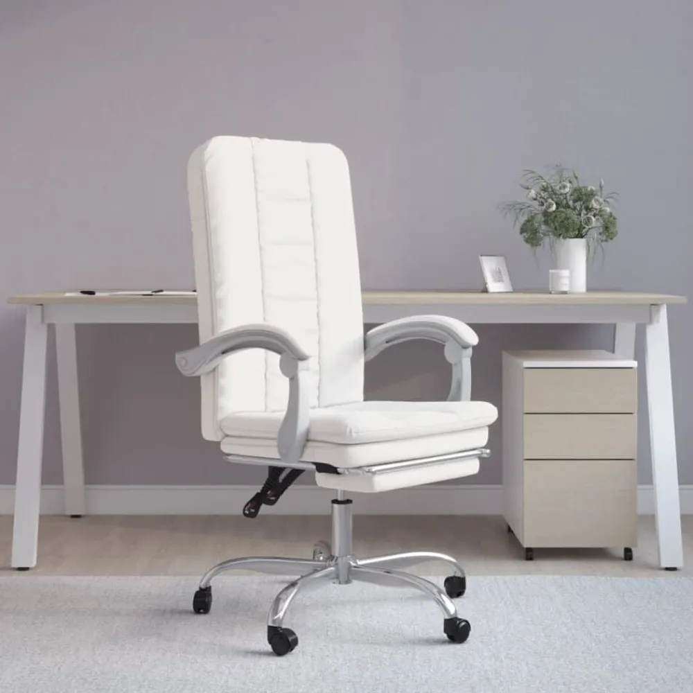 vidaXL Fauteuil inclinable de bureau Similicuir
