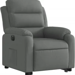 vidaXL Fauteuil inclinable électrique tissu
