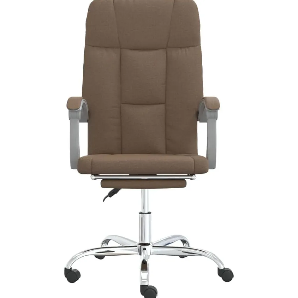 vidaXL Fauteuil inclinable de bureau Tissu