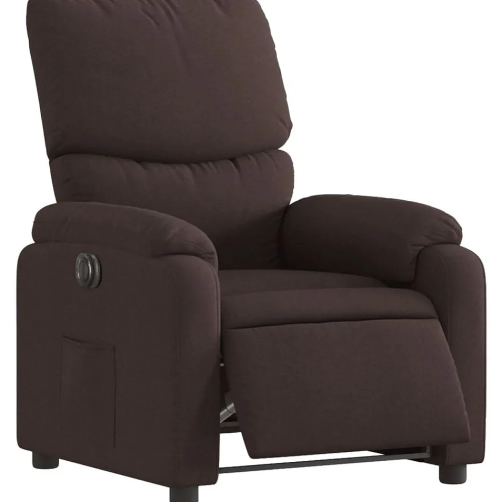vidaXL Fauteuil inclinable électrique Tissu