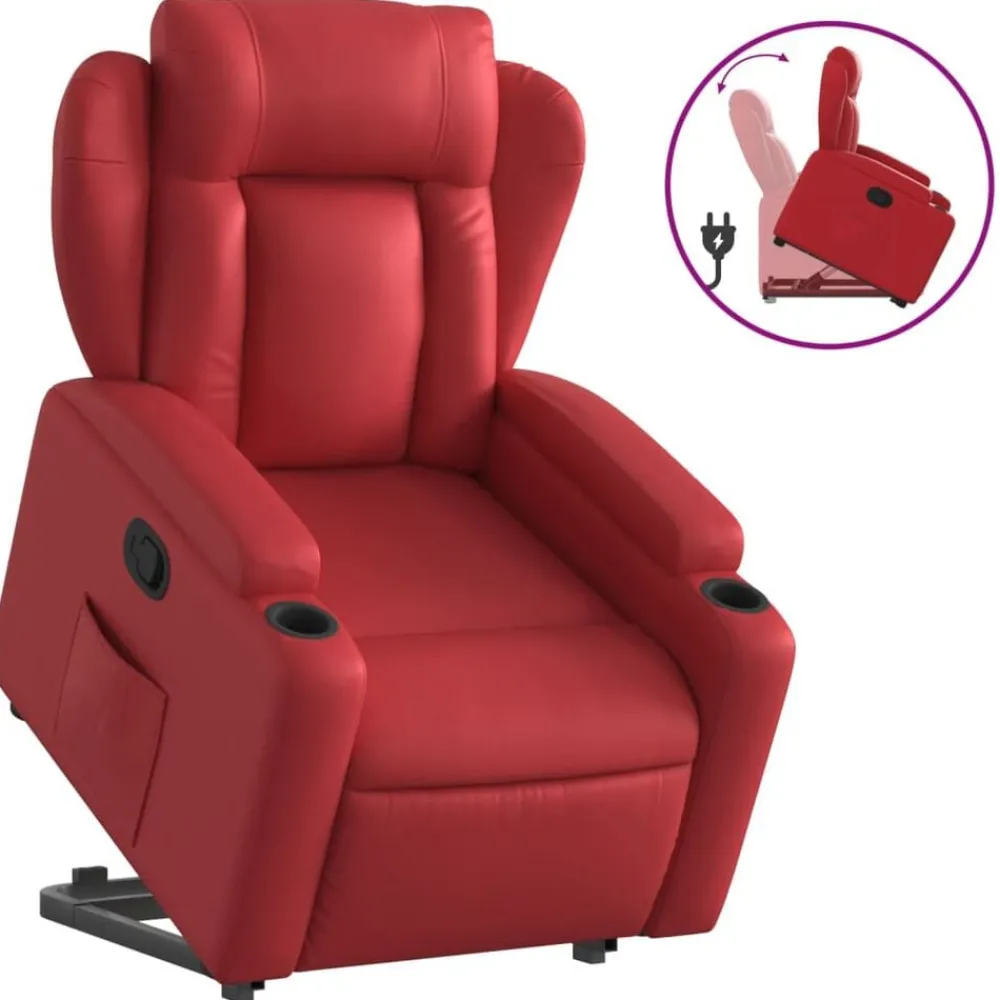 vidaXL Fauteuil inclinable Similicuir