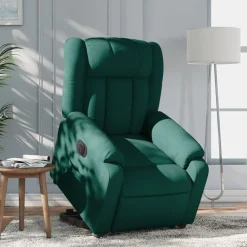 vidaXL Fauteuil inclinable électrique tissu
