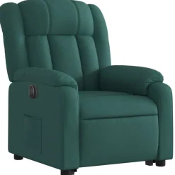 vidaXL Fauteuil inclinable électrique tissu