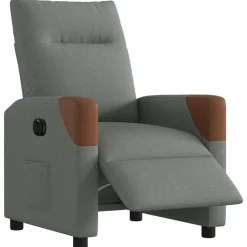 vidaXL Fauteuil inclinable électrique Tissu