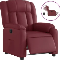 vidaXL Fauteuil inclinable électrique Similicuir