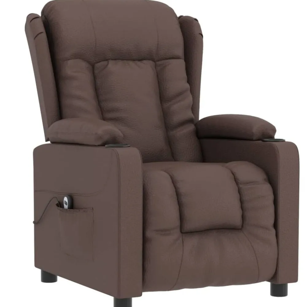 vidaXL Fauteuil inclinable électrique Similicuir