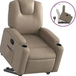 vidaXL Fauteuil inclinable Similicuir